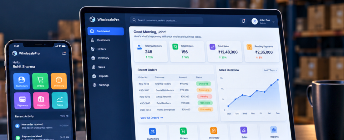 How Can I Manage My Wholesale Business From One App?