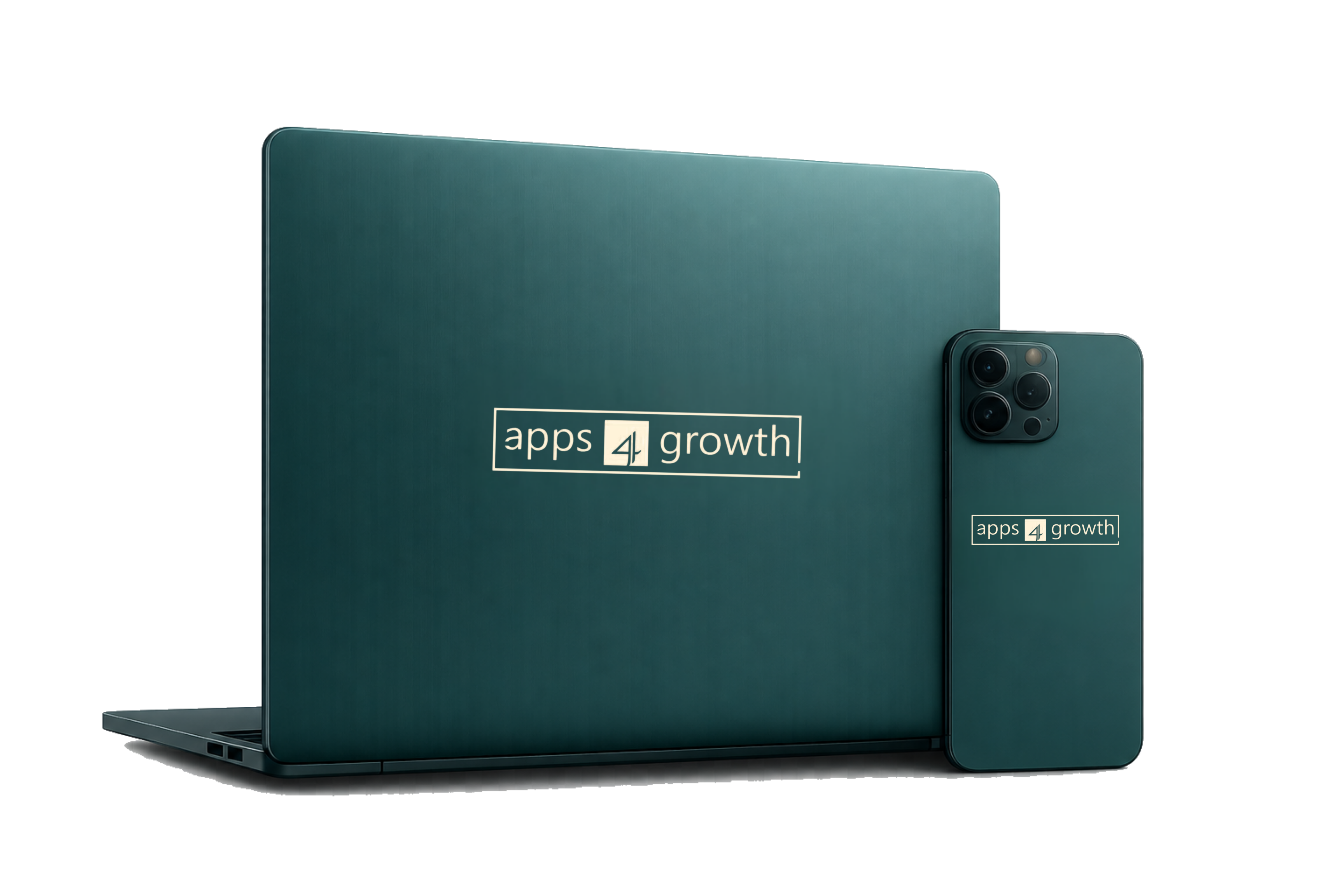 Branded devices back view
